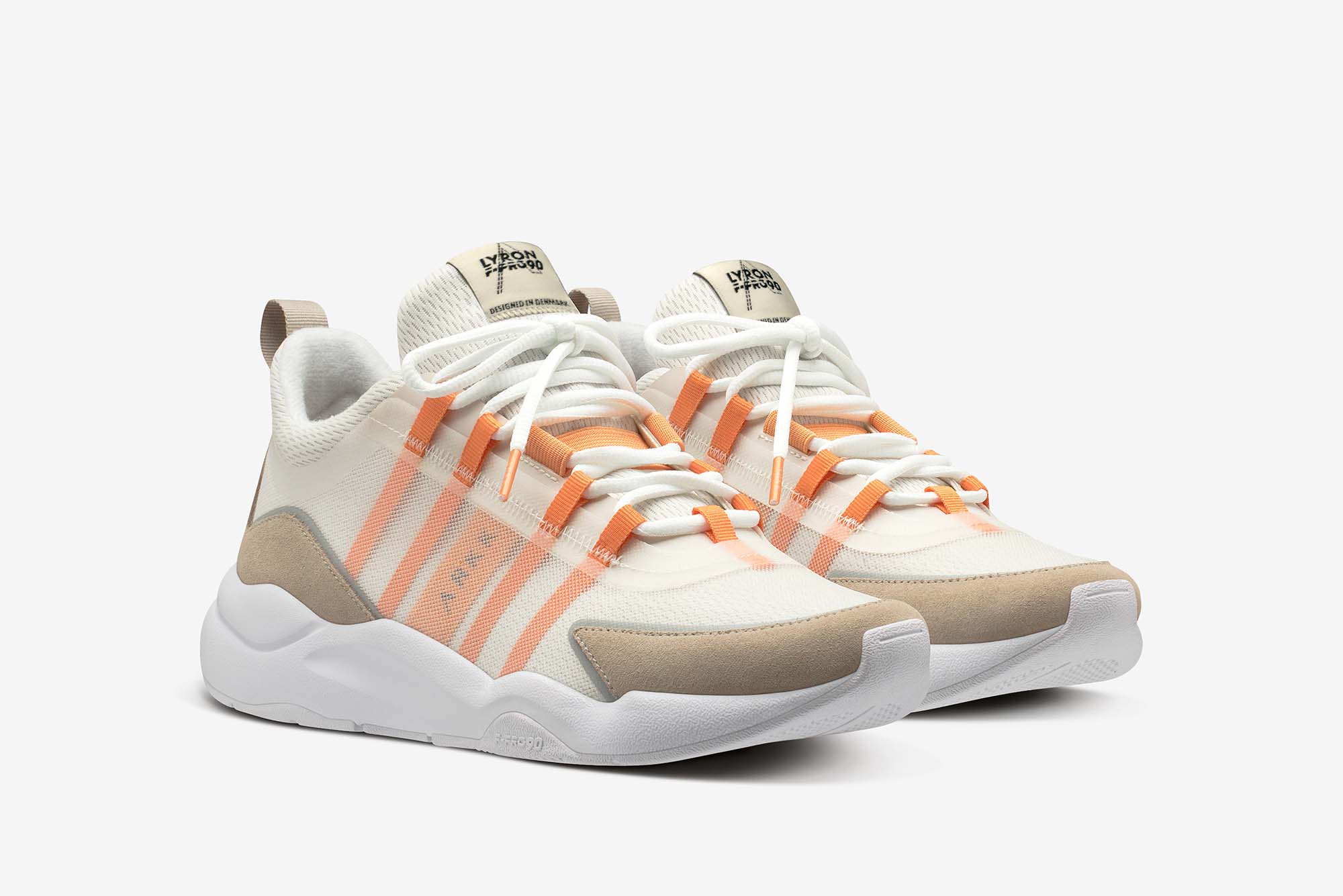 ARKK Collection Lyron Mesh 2.0 F-PRO90 White Sand Mock Orange - Women Lyron